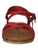 Cosmos Comfort Sandalen in Rot