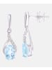 Diamant L'éternel Ohrhänger aus 375 Weißgold mit Diamant mit Topas