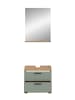 ebuy24 Badmöbelset Scout (2-teilig) Staubgrün 60 x 34 cm