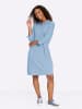 Heine Polokleid in eisblau