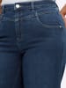 sheego Jeans in blue-stone-washed