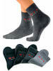 H.I.S Basicsocken in schwarz, anthrazit, grau, mittelgrau