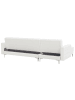 Beliani 2-tlg Modulsofa ABERDEEN in Weiß/Silber
