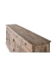Giner y Colomer Handgeschnitztes Sideboard aus Teakholz mit 4 Türen und 4 Schubladen