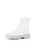 Gabor Comfort Biker Boots in creme