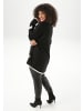 Aniston PLUS Strickpullover in schwarz-weiß