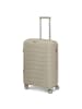 Franky London 4 Rollen Trolley M 65 cm mit Dehnfalte beige