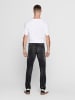 Only&Sons Slim Fit Jeans Basic Hose Denim Pants ONSLOOM Stoned Washed in Grau