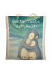 Mr. & Mrs. Panda Schultasche Pinguin Beste Tante der Welt Design... in Weiß