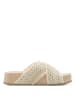 Marco Tozzi Plateau Pantoletten in Beige