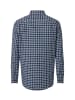 Redmond Langarm-Hemd in blau