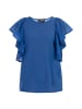 DreiMaster Vintage Damen Blusenshirt in Blau