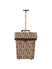 Reisenthel trolley M - Einkaufstrolley 53 cm (herringbone mokka) in frame leo macchiato