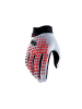 BASIL Geomatic Gloves Grey/Racer Red - vielseitiger MTB-Handschuh mit