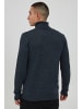 11 Project Strickpullover PRIngbert 21300760-ME Klassischer Rollkragenpullover in Blau