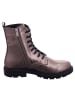 Esgano Damenschnürrstiefel kalt flach Da.- Stiefelette in  Mehrfarbig