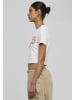 Mister Tee Cropped Tee in white
