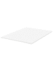 Beliani Topper RESTFUL in Weiß - (W) 180 x (H) 3.5 x (L) 200 cm
