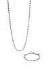 PURELEI Schmuck-Set Bubbly Duo Silber