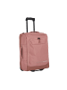 travelite Reisetasche mit Rollen Kick Off Rollenreisetasche S in Rosé