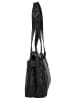 SPIKES & SPARROW Handtasche echt Leder in schwarz