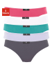 H.I.S String in anthrazit, weiß, mint, flieder, pink