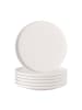 Villeroy & Boch 6er Set Speiseteller Afina ø 27,2 cm weiß in weiß