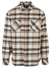 Urban Classics Long Sleeve Shirt in softseagrass/bottlegreen