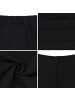 Alkato Alkato Damen Sport Shorts mit Hohem Bund in schwarz Modell 2