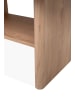 Furn.Design Couchtisch Hickory Walnuss 90 x 56 cm, Wohnzimmertisch mit Ablage