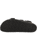 Birkenstock Sandale Milano Naturleder schmal in schwarz