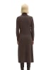Marc O'Polo Rollkragen-Strickkleid slim in Burnt Coffee