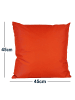JACK Outdoor Dekokissen 45x45cm inkl. XXL Füllung in Orange