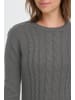 Oxmo Strickpullover OXCARRYONE in Grau