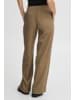 b. young BYRIZETTA WIDE PANTS - JERSEY Regular fit in Toasted Coconut Mix