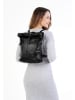 Forty degrees Rucksack echt Leder in schwarz