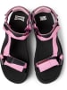 Camper Sandalen " Oruga Up " in Rosa Rot
