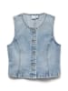 Vero Moda Top in Light Blue Denim
