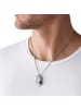 Diesel Halskette The Two Tags in silber