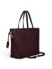 Lazarotti Bologna Leather Shopper Tasche Leder 31 cm in burgundy