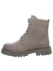 Apple of Eden Schnürstiefelette in taupe