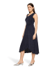 Vera Mont Cocktailkleid im Glitzer-Look in Dunkelblau/Grau