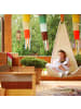 relaxdays Blumenampel Halterung in Weiß