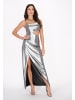 faina Women Dress in silver