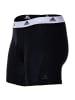 adidas Boxershort 3er Pack in Schwarz/Weiß