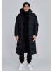 SikSilk Wintermantel Longline Puffer in Black