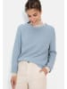 Camel Active Rundhals Sweatshirt aus reiner Baumwolle in Hellblau