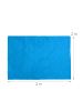 relaxdays 3 x Pavillon-Seitenteile in Blau - 2 x 3 m
