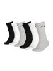 Puma Socken 6er Pack in Schwarz/Weiß/Grau