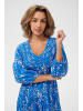 Cream Kleid CRTiah Feminine in Blue Toile
